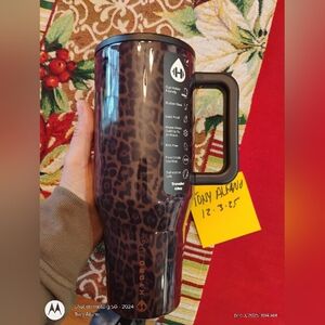 HydroJug x ACTA Leopard Luxe 40oz Traveler BNIB - In Hand Ships Fast